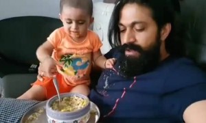 ಹೇಗಿದೆ ನೋಡಿ ಅಪ್ಪ ಮಗಳ ಬಾಂಧವ್ಯ