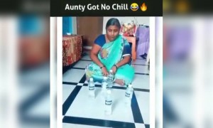 ಆಂಟಿಗೆ ಫುಲ್ ಖುಷಿ ....!!!