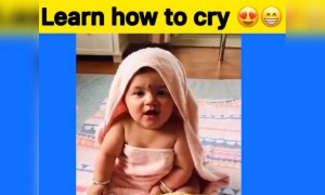 ಅಳೋದನ್ನ ಕಲಿತಿರೋ ಮಗು