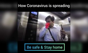 ಕೋರೋನ ಹರಡುವುದನ್ನು ತಡೆಗಟ್ಟಿ ಮನೆಯಲ್ಲೇ ಇರಿ