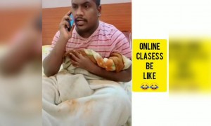 ಆನ್ಲೈನ್ ಕ್ಲಾಸ್ ಅವಾಂತರ ...