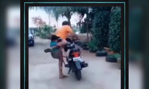 ಇಂಥ ಕಲೆಗಾರರು ಭಾರತದಲ್ಲಿ ಮಾತ್ರ ಸಿಗೋದು ,,,,,!!