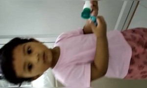 ಈ ಕ್ಯೂಟ್ ಎಷ್ಟು ಚೆಂದ ಮಾತಾಡ್ತಾಳೆ ನೋಡಿ .....