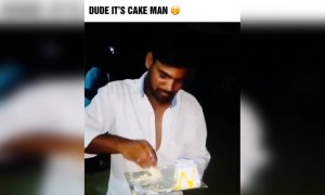 ಕೇಕ್ ನ ಊಟ ಥರ ತಿನ್ನೋ ಆ ನಿಮ್ ಫ್ರೆಂಡ್ ಗೆ ಶೇರ್ ಮಾಡಿ
