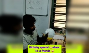 ಹೇಗಿದೆ ಬಲೂನ್ ಕೇಕ್ ......