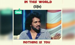 ಮನುಷ್ಯ ಹುಟ್ಟಿನಿಂದ ಸಾಯುವವರೆಗೂ ಇರುವ ಅವನ ಸ್ವಂತದ್ದು ಏನು ಗೊತ್ತೇ ....???