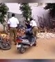 ಕೋರೋನ ಇಂದ ರಕ್ಷಿಸಲು ಬಂದ ಪೋಲೀಸರ ಮೇಲೆ ಜನರ ದರ್ಪ